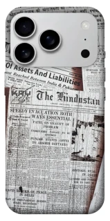 Чехол на Apple iPhone 17 Pro Max (6.9") Газеты фото 1 из 1