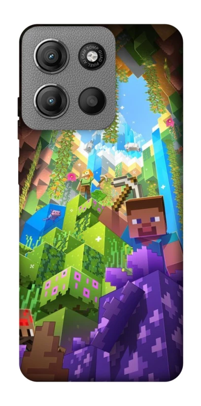 Чохол на Motorola Moto G15 Power Minecraft forever фото 1 з 1