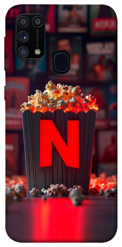Чохол на Samsung Galaxy M31 Netflix and popcorn фото 1 з 1