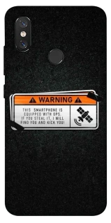 Чехол на Xiaomi Mi 8 Warning фото 1 из 1