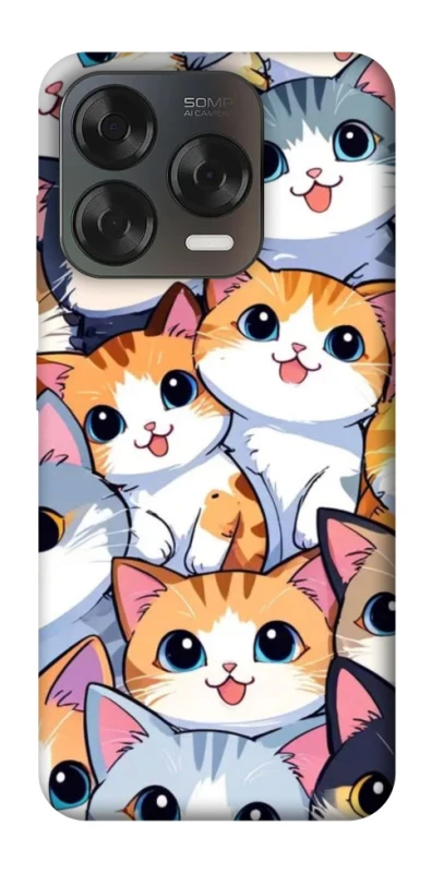 Чехол на ZTE Blade V70 Design Cute Cat v2 фото 1 из 2