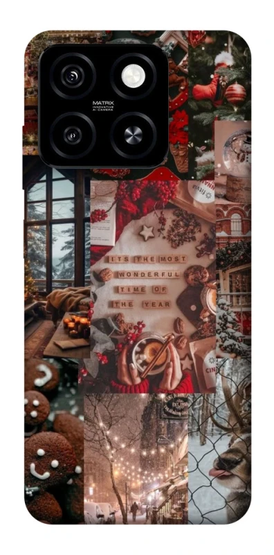 Чехол на ZTE Blade A55 4G Christmas spirit ver.3 фото 1 из 1