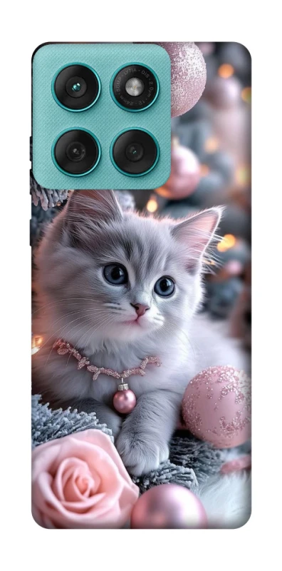 Чехол на Motorola Edge 60 Fusion Christmas Kitty фото 1 из 1