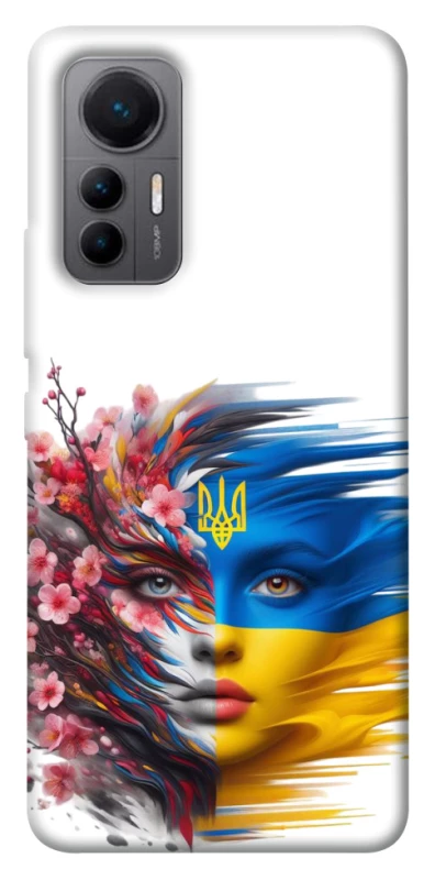 Чохол на Xiaomi 12 Lite Flowering Ukraine фото 1 з 1