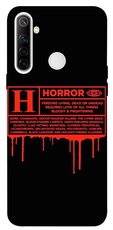 Чехол на Realme 6i Horror Halloween фото 1 из 1