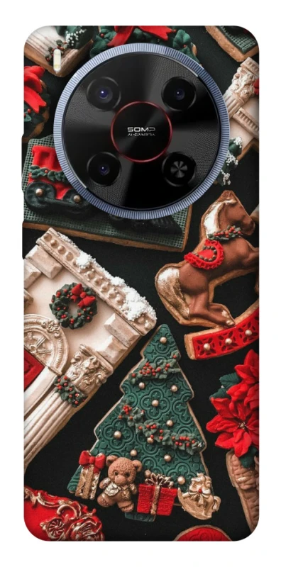 Чохол на ZTE Blade V70 Max Новорічний v20 фото 1 з 1