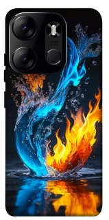 Чохол на Tecno Spark Go 2023 Water And Fire фото 1 з 1