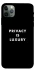 Чохол на Apple iPhone 11 Pro Max (6.5") Privacy is luxury фото 1 з 1