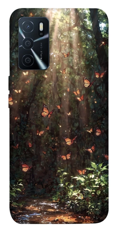 Чехол на Oppo A16s / A16 butterfly фото 1 из 1