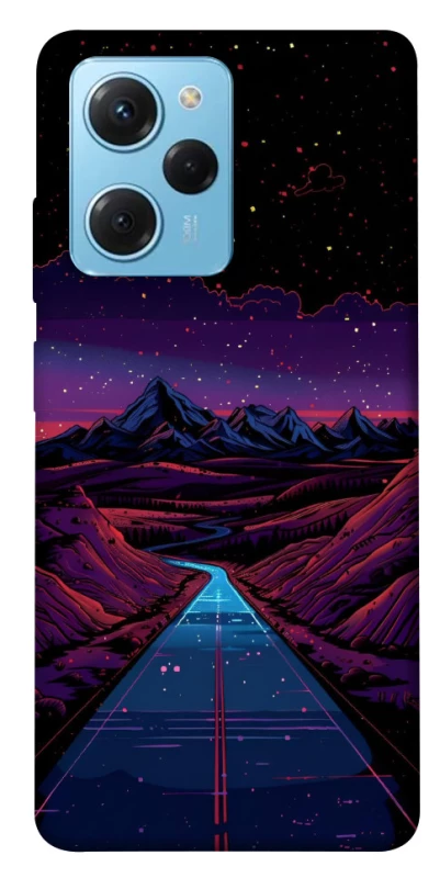 Чохол на Xiaomi Poco X5 Pro 5G Cyber mountain фото 1 з 1