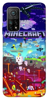 Чехол на Xiaomi Mi 10T Minecraft world фото 1 из 1
