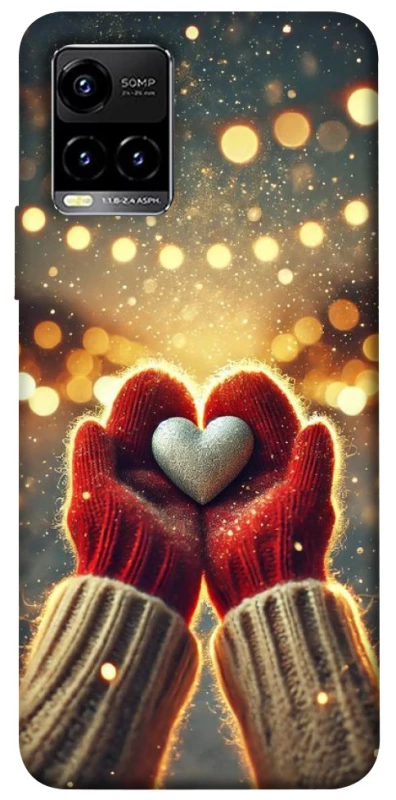 Чехол на Vivo Y21 / Y33s Heart in hand фото 1 из 1