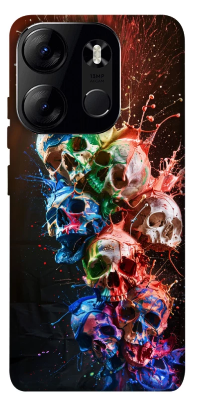 Чохол на Tecno Spark Go 2023 Skulls фото 1 з 1