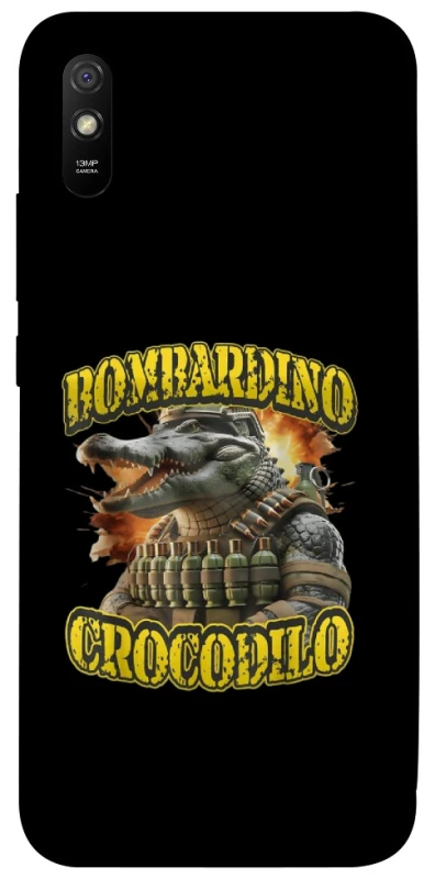 Чохол на Xiaomi Redmi 9A Bombardino Crocodilo фото 1 з 1