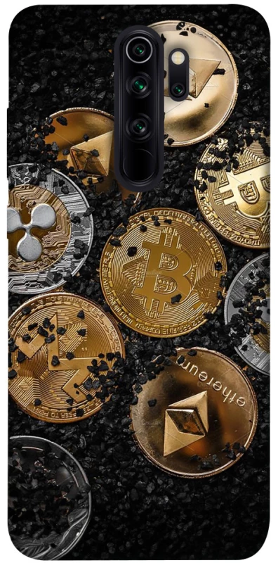 Чохол на Xiaomi Redmi Note 8 Pro Many coins v2 фото 1 з 1