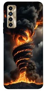 Чохол на TECNO Camon 17P Вогняний торнадо фото 1 з 1