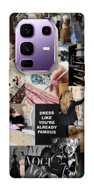 Чохол на Infinix Note 50 Pro+ Fashion collage ver.11 фото 1 з 1