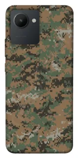 Чехол на Realme C30 Camouflage v32 фото 1 из 1
