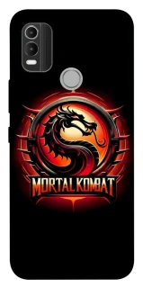 Чохол на Nokia C21 Plus Mortal Kombat Dragon фото 1 з 1