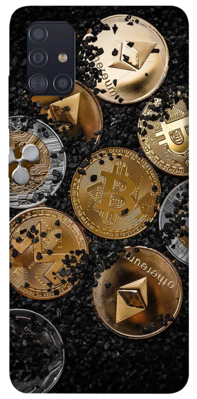 Чехол на Samsung Galaxy A51 Many coins v2 фото 1 из 1