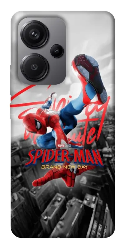 Чехол на Xiaomi Redmi Note 13 Pro+ Spider Man ver.1 фото 1 из 1