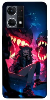 Чохол на Oppo Reno 7 4G Anime girl фото 1 з 1