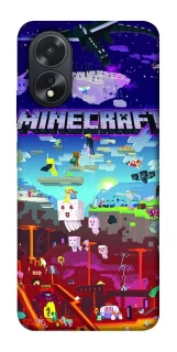 Чохол на Oppo A38 Minecraft world фото 1 з 1