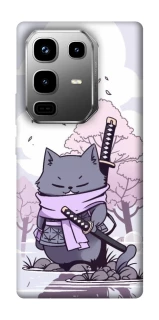 Чехол на Infinix Note 50 Pro Samurai cat фото 1 Чехол на Infinix Note 50 Pro Samurai cat фото 1 из 1