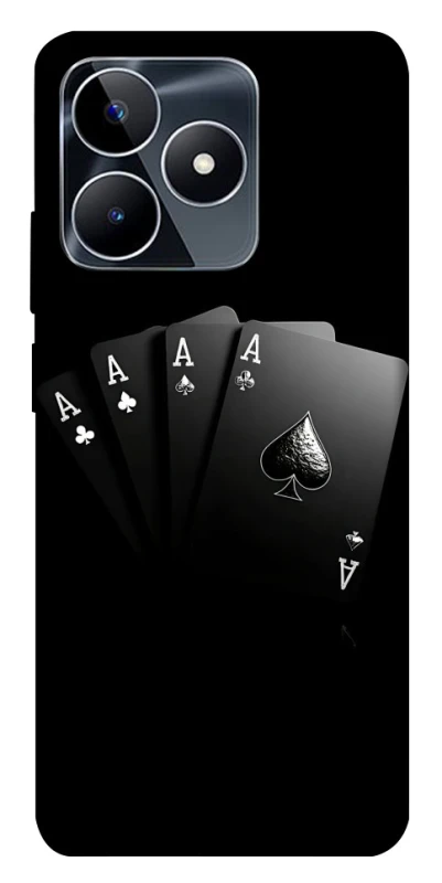 Чохол на Realme C53 Black Cards фото 1 з 1