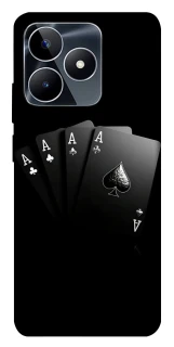 Чохол на Realme C53 Black Cards фото 1 з 1