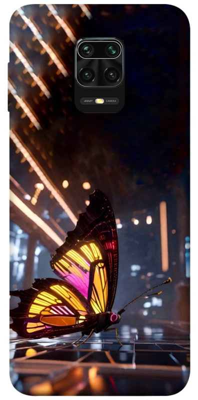 Чохол на Xiaomi Redmi Note 9s / Note 9 Pro / Note 9 Pro Max Cyber butterfly фото 1 з 1