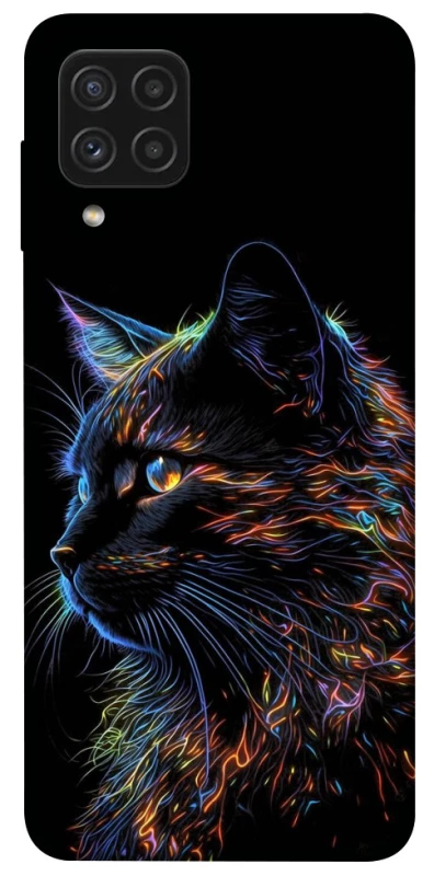 Чохол на Samsung Galaxy A22 4G Чорний кіт фото 1 з 1
