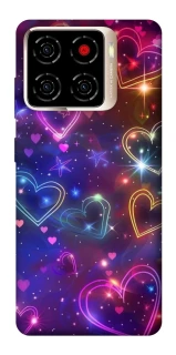 Чехол на ZTE Blade A56 Drawn hearts фото 1 из 1
