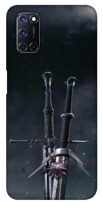 Чохол на Oppo A52 / A72 / A92 Мечі Ведьмака фото 1 з 1
