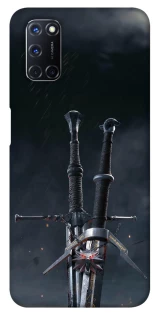 Чехол на Oppo A52 / A72 / A92 Мечи Ведьмака фото 1 из 1