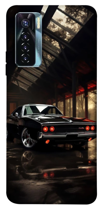 Чехол на TECNO Camon 17 Pro Black classic car фото 1 из 1