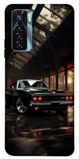 Чехол на TECNO Camon 17 Pro Black classic car фото 1 из 1