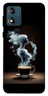 Чохол на Motorola Moto E13 Coffe Time фото 1 з 1