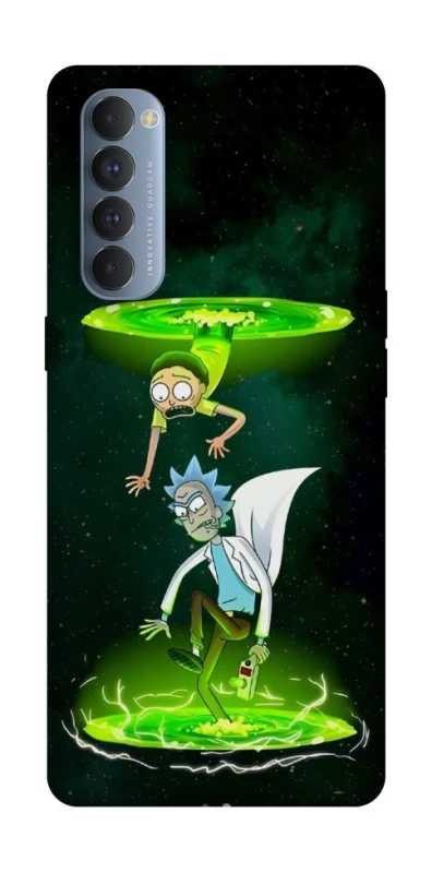 Чохол на Oppo Reno 4 Pro Rick and Morty фото 1 з 1