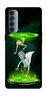 Чохол на Oppo Reno 4 Pro Rick and Morty фото 1 з 1