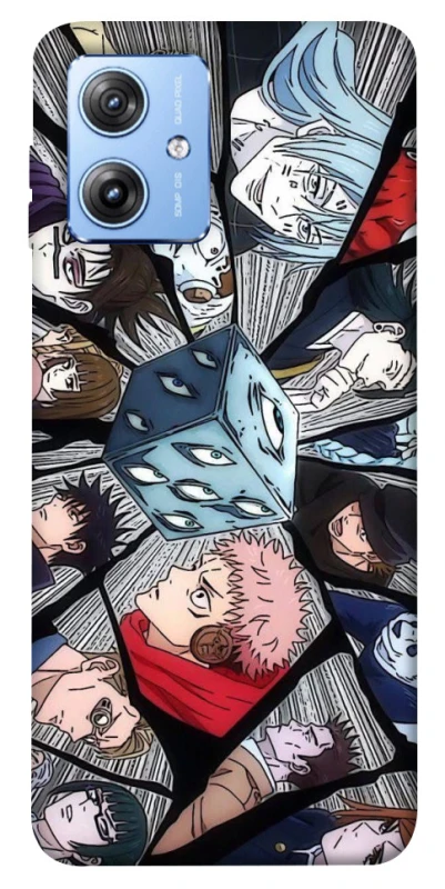 Чохол на Motorola Moto G84 jujutsu kaisen v4 фото 1 з 1