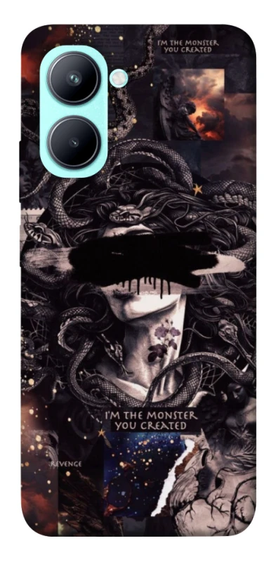 Чехол на Realme C33 Monster you created фото 1 из 1