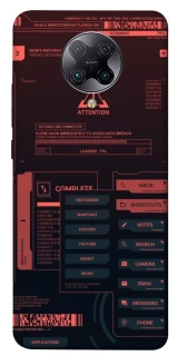 Чохол на Xiaomi Redmi K30 Pro / Poco F2 Pro Attention фото 1 з 1