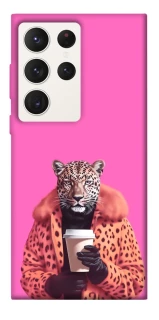 Чехол на Samsung Galaxy S23 Ultra Леопард с кофе фото 1 из 1