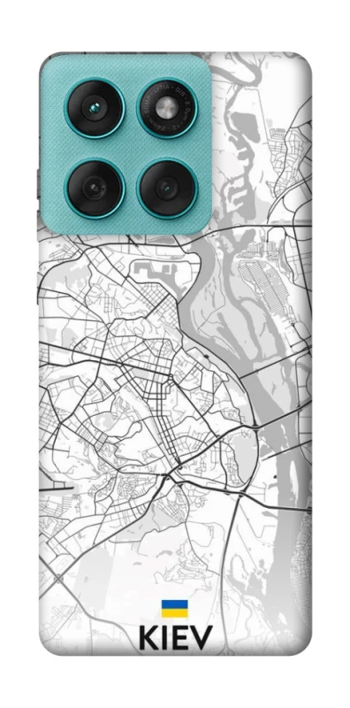 Чохол на Motorola Edge 60 Fusion Kiev white map фото 1 з 1