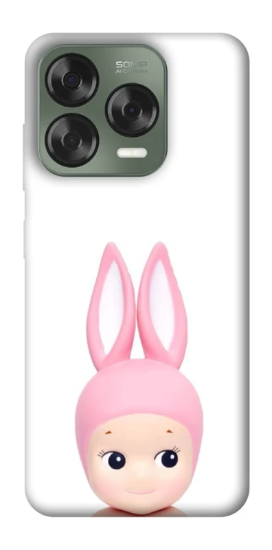 Чохол на ZTE Nubia V70 Design Minimal Bunny Peek фото 1 з 1