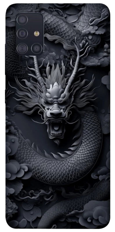 Чохол на Samsung Galaxy A51 black dragon фото 1 з 1