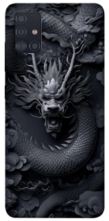 Чохол на Samsung Galaxy A51 black dragon фото 1 з 1