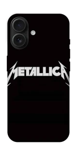 Чехол на Apple iPhone 16 Metallica logo фото 1 Чехол на Apple iPhone 16 Metallica logo фото 1 из 1