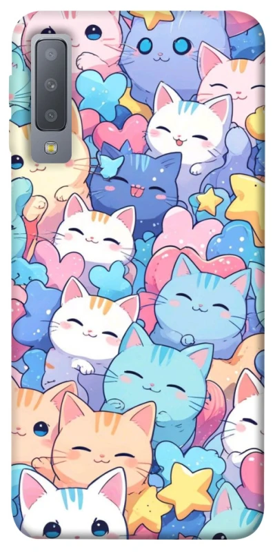 Чехол на Samsung A750 Galaxy A7 (2018) Funny Kittens ver.3 фото 1 из 1